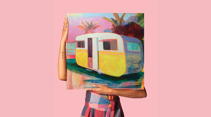 Nick Olsen, 'Close to Heaven', oil on canvas, 76cm x 76cm, Red Hill Gallery - Affordable Art Fair Brisbane campaign artwork 2025
