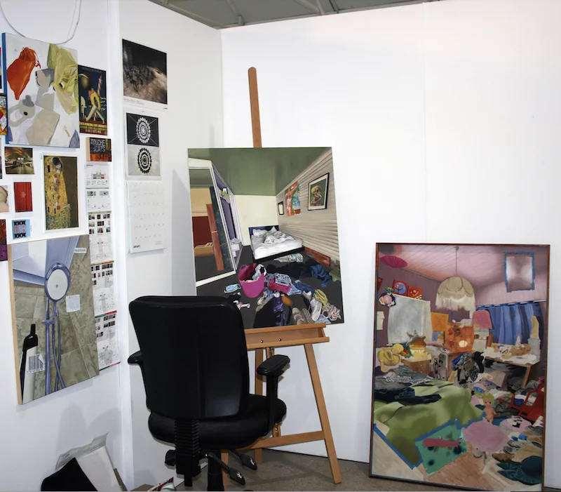 Toyah Robinson's studioDiscover: Young Talent, Affordable Art Fair Brisbane 2025